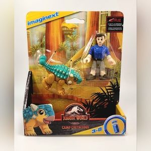 Jurassic World Camp Cretaceous Bumpy and Ben New Imaginext Jurassic Park